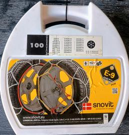 catene da neve 100