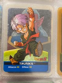 Trunks Dragon ball Lamincards