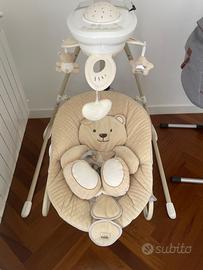 Sdraietta automatica con luci, suoni e giostrina