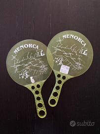 Racchettoni da spiaggia Menorca.