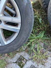 4 cerchi con gomme invernali 205 55 16 91v