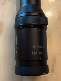 Ottica searovski habitch 6-24x50