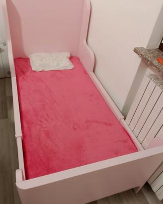 Letto armadio cassettiera bambina