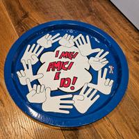 Esso Vassoio vintage  modernariato anni 80  memora