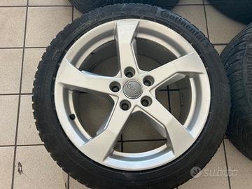 Cerchi in lega 17 originali Audi A3 con termiche
