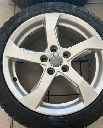 Cerchi in lega 17 originali Audi A3 con termiche