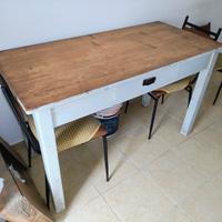 tavolo antico in legno 