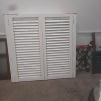 PERSIANA 2 ANTE IN ALLUMINIO BIANCA 