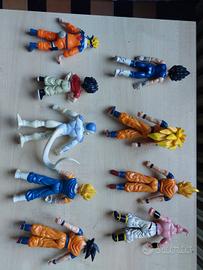 N.8 personaggi di dragon ball anni 2000 + n.1 pers