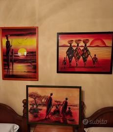 Quadri etnici con cornice