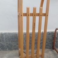 slitta davos super in legno d'epoca vintage 