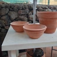vasi terracotta e plastica vari formati