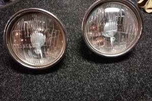 n 2 fanali anteriori carello fiat 500 f l r