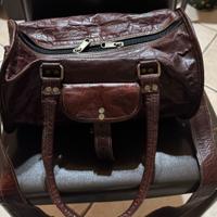 Borsa artigianale in pelle