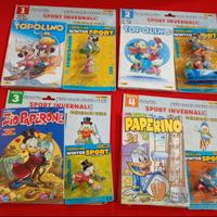 Topolino sport invernali serie completa Panini