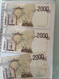 Lotto lire fior di stampa sequenza