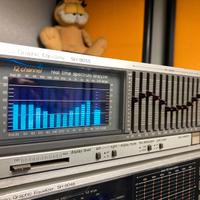 Technics SH 8055   Eq Real Time Spectrum Analyzer