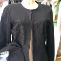 Giacca con pizzo nero