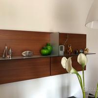 Mensola/composizione PIANCA in noce