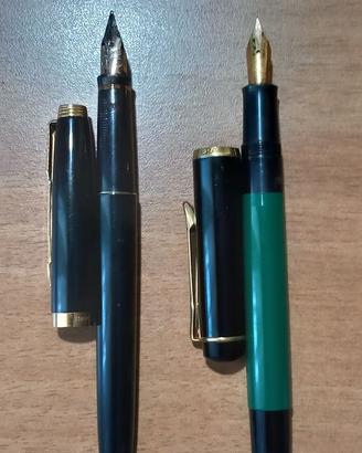 COPPIA PENNE STILOGRAFICHE CLASSICHE
