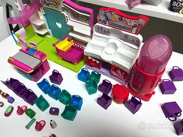 2 set giochi Shopkins con 15 personaggi