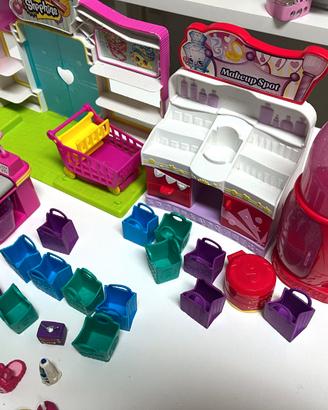 2 set giochi Shopkins con 15 personaggi