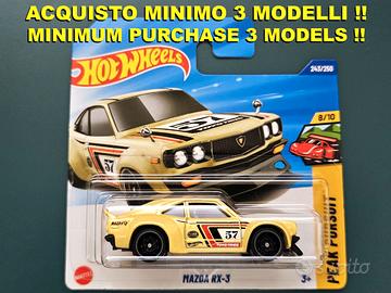Hot Wheels Mazda RX-3 gialla