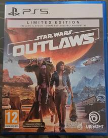 star wars outlaws limited edition ps5 come nuovo 