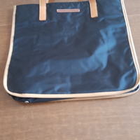 Borsa nera e marrone da donna