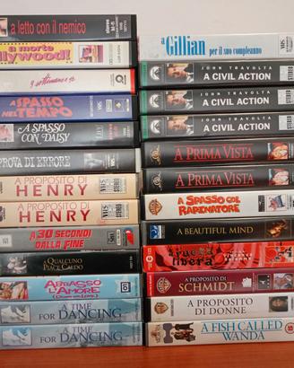 film in vhs ex noleggio e nuovi