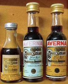 3 mignon Amaro Siciliano Averna