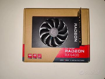 AMD RX 6400 4GB | 60+ FPS 1080p Vulkan | Ideale PC