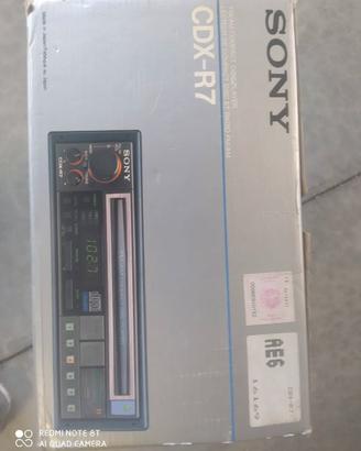 autoradio Sony CDX R7