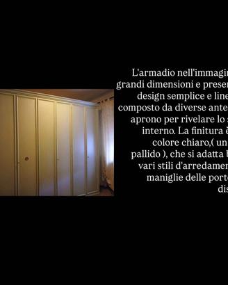 Armadio  e mobili di arredamento