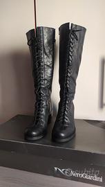 Stivali alti Nero Giardini Hilton n.39 tacco largo