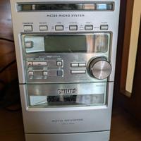 stereo Philips  MC 260 micro system auto reverse 