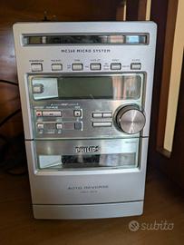 stereo Philips  MC 260 micro system auto reverse 