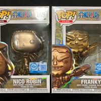 Funko Pop #2179 Nico Robin #2180 Franky One Piece