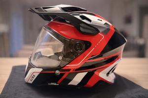 AIROH COMMANDER 2 SKIP RED GLOSS L