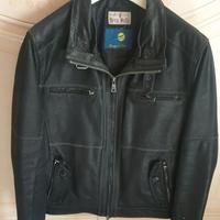 giacca vera pelle uomo nuova (tg. 56)