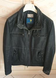 giacca vera pelle uomo nuova (tg. 56)