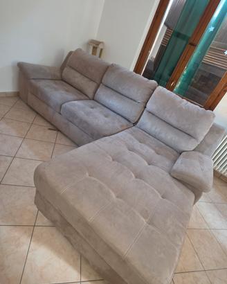 divano letto con penisola