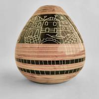 Vaso ceramica San Polo Venezia vintage design