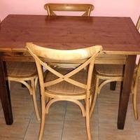 Tavolo arte povera cm.120