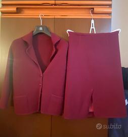 Vestito a giacca in maglia