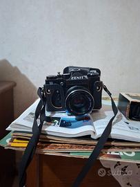 Macchina fotografica Zenit +Flash Elettronico