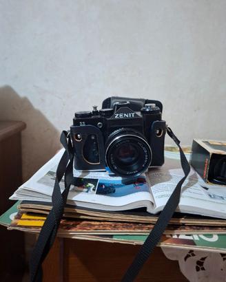 Macchina fotografica Zenit +Flash Elettronico