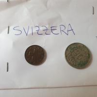 2 monete svizzere
