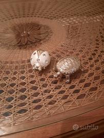 Coccinella e tartaruga portafortuna