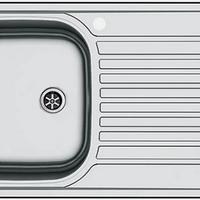 LAVELLO 1 VASCA CON GOCCIOLATOIO A SINISTRA, NUOVO